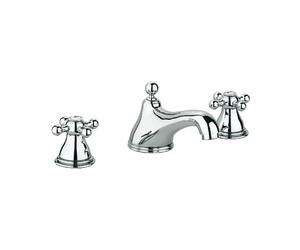 Mélangeur de lavabo monotrou SINFONIA chromé avec bec fixe GROHE 21012000
