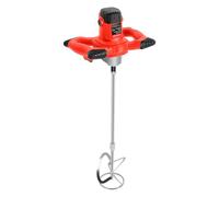 Mélangeur de mortier professionnel 1500 W | Batteur électrique à main pour ciment, béton, colle à carrelage, couleur | 220 V, robuste, avec engrenage en aluminium, idéal pour la construction et les