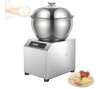 Mélangeur de pâte commercial, batteur sur socle de grande capacité de 5 kg, machine à pétrir en spirale robuste avec commande tactile, minuterie de 0 à 30 minutes, double rotation