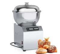 Mélangeur De Pâte Commercial, Machine à Pâte électrique En Acier Inoxydable 2200 W Avec écran Tactile Et Fonction De Synchronisation, Double Rotation, Mélangeur De Farine Pour Boulangerie, Restau 5kg