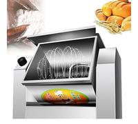 Mélangeur de pâte commercial Machine de pétrissage de pâte automatique commerciale Mélangeur de pâte 1100W/1500W Mélangeur de farine électrique, malaxeur de pâte industriel avec inclinaison