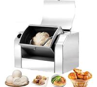 Mélangeur de pâte électrique 1500 W avec agitation en spirale et rotation bidirectionnelle - Machine à mélanger en acier inoxydable pour la maison et la boulangerie