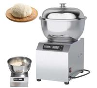 Mélangeur de pâte en spirale commercial, machine à pâte robuste avec double rotation et contrôle tactile, pétrin à spirale électrique, pour restaurant, pizza, pain, maison 5KG