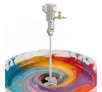 Mélangeur De Peinture (20 L), Agitateur De Liquide (1/8 CV), 50-2600 Tr/min, Mélange Facile, Sans Électricité, Stabilisé, Pression De Service: 6-8 MPa, Pour Le Mélange De Peinture,A