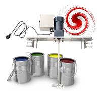 Mélangeur de peinture à tambour électrique avec hélice pliable pour agitation commerciale de liquide visqueux dans la peinture, le revêtement et la dissolution d'encre