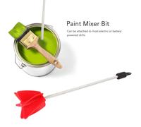MéLangeur De Peinture Avec Tige De 1/4 Pouces, MéLangeur De Pigments éPoxy, MèChe à Palette, Accessoire De Perceuse éLectrique