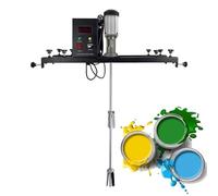 Mélangeur de peinture IBC, mélangeur de réservoir commercial, turbine pliable, moteur à aimant permanent sans balais, support rétractable de 72 à 120 cm, matériau en acier inoxydable