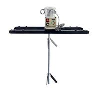 Mélangeur de peinture, mélangeur électrique à cuve de 2100 W, agitateur avec support, hélice repliable, for agitateur dissolvant d'encre(A)