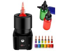 Mélangeur de Peinture, Mini Machine À Secouer Le Vernis À Ongles, avec Affichage Numérique de la Batterie, Mélangeur D'encre, Arrêt Automatique Après 1 Minute, Applicable Aux Bouteilles