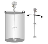 Mélangeur de peinture pneumatique 55 gallons 3/4 CV, réservoir de 400 L, agitateur à air, outil de mélange for encre liquide visqueuse (lame en alliage d'aluminium)(Aluminum Alloy Blade)