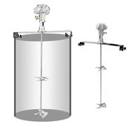 Mélangeur de peinture pneumatique 55 gallons 3/4 CV, réservoir de 400 L, agitateur à air, outil de mélange for encre liquide visqueuse (lame en alliage d'aluminium)(Aluminum Alloy Blade)