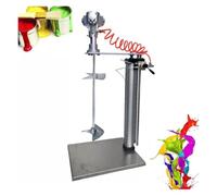 Mélangeur de peinture pneumatique, agitateur à air avec support, turbine en acier inoxydable, levage automatique, for encre liquide visqueuse
