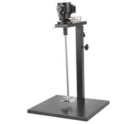 Mélangeur de peinture pneumatique, agitateur d'air 5 gallons 1/8 CV, machine de mélange de peinture avec support, hauteur réglable, outil de mélange for encre liquide visqueuse(Aluminum Alloy Blade)