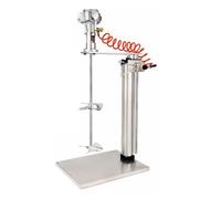 Mélangeur de peinture pneumatique, agitateur d'air de 50 gallons, levage automatique, réglage de la vitesse en continu, mélangeur de peinture avec support, idéal pour un usage professionnel