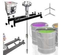 Mélangeur de peinture pneumatique, agitateur d'air pour dissolution efficace de l'encre, capacité de 1000 L, design 5 cylindres, agitateur de peinture commerciale