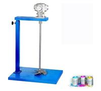 Mélangeur de peinture pneumatique, agitateur d'air vertical de bureau, support de machine à mélanger la peinture, agitateur d'air avec turbine de 10 cm de diamètre, hauteur réglable pour remuer les