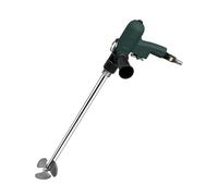 Mélangeur de peinture pneumatique avec hélice à dents supérieure et inférieure pour un mélange efficace de peinture, de mastic et de ciment