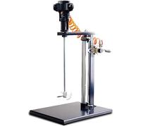 Mélangeur de peinture pneumatique de 5 gallons - mélangeur automatique en acier inoxydable pour liquides avec plate-forme élévatrice - agitateur efficace pour usage professionnel