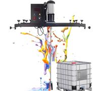 Mélangeur de peinture pneumatique électrique, agitateur d'air robuste for un mélange efficace de peinture et d'encre, outil d'agitation polyvalent