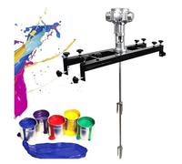 Mélangeur de peinture pneumatique, machine à mélanger la peinture, support d'agitateur de peinture, agitateurs pneumatiques, équipement de mélange de peinture, pour mortier, peinture et coulis