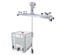 Mélangeur de peinture pneumatique mélangeur de support d'agitateur d'air de 250 gallons avec lames pliables outil de mélange de Machine d'agitation de peinture(H004)