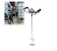 Mélangeur de peinture pneumatique portable, 20 ~ 100 L avec lame d'agitation en acier inoxydable, vitesse réglable, poignée ergonomique pour mélanger l'alimentation, la peinture, le liquide visqueux