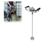 Mélangeur de peinture pneumatique portable, 20 ~ 100 L avec lame d'agitation en acier inoxydable, vitesse réglable, poignée ergonomique pour mélanger l'alimentation, la peinture, le liquide visqueux