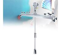 Mélangeur de peinture pneumatique, réservoir de 250 gallons, agitateur d'air, machine d'agitation de peinture avec support, outil de mélange de peinture for mélange de liquides visqueux(H003)