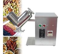 Mélangeur de poudre de type V 2 L, mélangeur de particules de médecine chinoise, mélangeur de poudre, mélangeur expérimental en acier inoxydable pour aliments et produits chimiques, machine de mélan