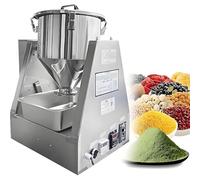 Mélangeur de poudre électrique en acier inoxydable - 720° - Réversible - Contrôle de la vitesse pour les aliments, les produits pharmaceutiques et les granulés - Capacité : 5 L, 10 L, 20 L, 40 L