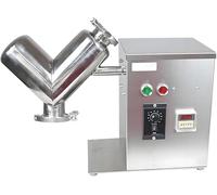 Mélangeur de poudre sèche de type V 2 L, mélangeur de poudre de laboratoire pour produits pharmaceutiques et alimentaires, mélange uniforme et haute efficacité, 450 x 450 x 230 mm