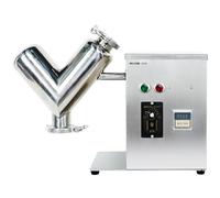 Mélangeur de poudre sèche en acier inoxydable de type V pour produits pharmaceutiques et matériaux à base de farine - Mélange efficace pour mélanges homogènes