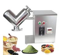 Mélangeur de poudre sèche, équipement de mélange de laboratoire de 2 L, mélangeur en acier inoxydable pour poudre, granulés, nourriture, farine et café - Machine à mélanger compacte