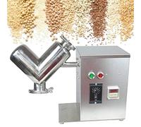 Mélangeur de poudre sèche, équipement de mélange de laboratoire, mélangeur industriel en acier inoxydable pour matériaux en poudre et granulés