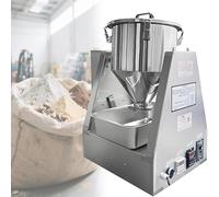 Mélangeur de poudre sèche, machine à mélanger électrique en acier inoxydable, capacité de 5 L pour poudres de médicaments, noix, céréales, utilisation en laboratoire