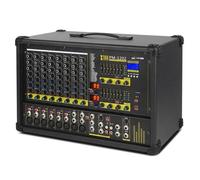 Mélangeur de puissance de scène - XVX - 10 canaux - 900W - Double amplificateur - 99 effets DSP - Égaliseur 7 bandes