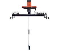 Mélangeur de réservoir électrique avec hélice pliante, vitesse réglable pour peinture, encre et applications d'agitation commerciales