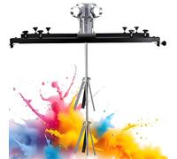 Mélangeur de réservoir électrique, peinture IBC, agitateur avec suspension de support, hélice pliable, taille réglable, for dissolvant d'encre(Small5cylinders)