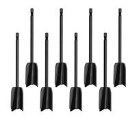 Mélangeur de résine époxy 8 pièces, bâtonnets, Black16.5cm | Agitateurs en résine époxy légers et portables pour l ' amélioration de l ', bâtons de mélangeur de peinture à