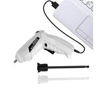 Mélangeur de résine époxy à main - 13 x 13 cm mélangeur de résine rechargeable portable électrique pour époxy, mélangeurs époxy rechargeables Moules, émaux et peinture en résine (2 palettes de mélange