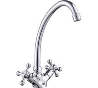 Mélangeur d'Evier Rétro Chromé FEDLEEN by Eurosanit