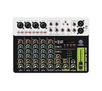 Mélangeur D'interface Audio, Contrôleur DJ Avec Effet De Relecture De Retard D'alimentation Fantôme Bluetooth USB 48 V For L'enregistrement Sur Ordinateur