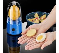 Mélangeur d'œufs électrique en coquille, mélangeur d'œufs doré, mélangeur de jaune d'œufs blanc en coquille, gadgets de cuisine pour mélanger les œufs, homogénéisateur