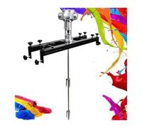 Mélangeur électrique à cuve, agitateur de peinture avec support de suspension, équipement de mélange de peinture, for agitateur dissolvant d'encre(Large5cylinders)