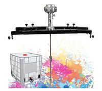 Mélangeur électrique à cuve, machine à mélanger la peinture industrielle avec support de suspension, for agitateur dissolvant d'encre à 3 cylindres(3cylinders)