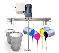 Mélangeur électrique avec support de suspension et hélice en acier inoxydable pour sauce chili, boissons, confiture et porridge