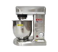 Mélangeur électrique de comptoir en acier inoxydable pour pizza, boulangerie, 500 W, mélangeur vertical de 10 litres, pour magasin de desserts, pâtisseries, pizzas, restaurants, 10 l