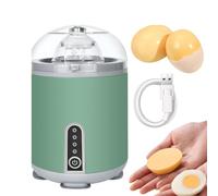 Mélangeur électrique de jaune d'œuf, fouet électrique portatif, chaudière à œufs rapide avec couvercle de protection transparent, fabricant portable de jaune d'œuf blanc