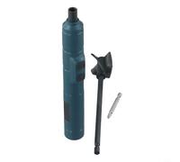 Mélangeur électrique en résine pour époxy et pigment - Agitateur sans fil 250 tr/min avec batterie au lithium de 1300 mAh, interface hexagonale de 7 mm, palette 4 couleurs