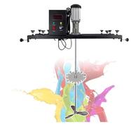 Mélangeur électrique for cuves, agitateur IBC, agitateur de peinture, hélice repliable avec support for agitateur dissolvant d'encre(C)